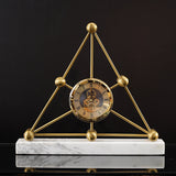 European-Style Clocks, Ornaments, Desk Clocks, Living Room, Large Desktop Retro Desk Clocks, Clocks, American Silent Pendulum Clocks