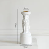Ancient Greek Ionian Roman Column Aroma Candle Holder