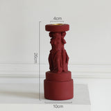 Ancient Greek Ionian Roman Column Aroma Candle Holder