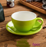 Scandinavian Style Cappuccino Coffee Cup Set
