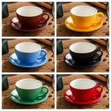 Scandinavian Style Cappuccino Coffee Cup Set