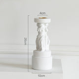 Ancient Greek Ionian Roman Column Aroma Candle Holder