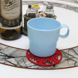 Christmas Coaster Home Accessories Snowflake Felt