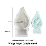 Angel Wings Candle Mould Prayer Jesus Wings Aroma Candle Silicone Mold